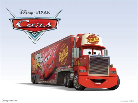 Mack Trailer Disney Pixar Cars 2 Free Hd Wallpaper