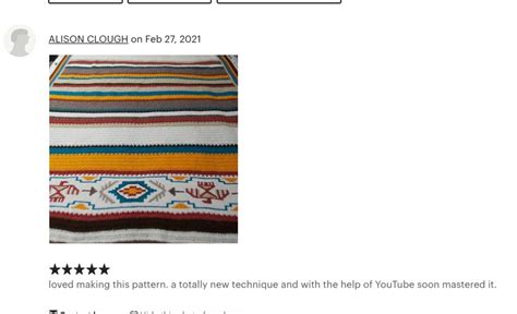 Crochet Blanket Pattern Indian Summer Afghan Instant Digital Etsy
