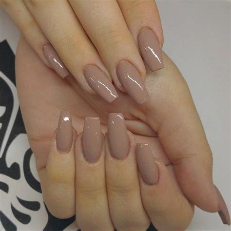 Nude Neutral Nails Mannequin Manicure Natural Nails See More Ideas