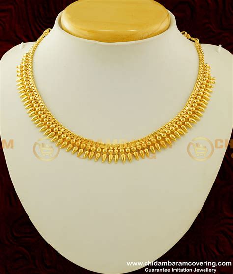 Buy Traditional Kerala Mullamottu Mala Necklace Jewelry Online Collections