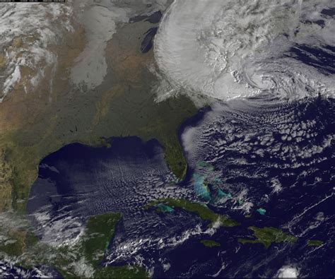 NASA S Intense Satellite Views Of Hurricane Sandy