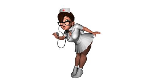 Free Nurse 3d Model