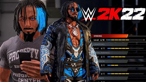 WWE 2K22 MyRISE Creation Of The NEXT SUPERSTAR Fighting A LEGEND