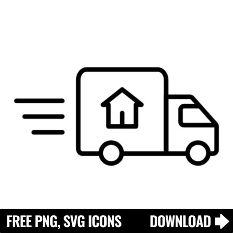 Free Moving Truck Svg Png Icon Symbol Download Image