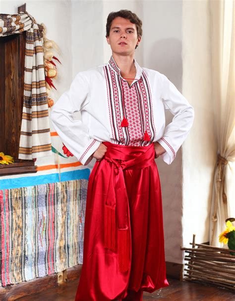 Vyshyvanka Style Shirt Ukraine