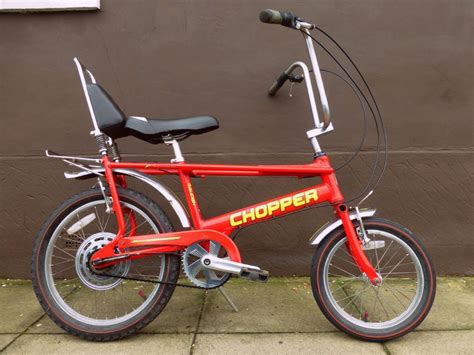 Raleigh Red Chopper Mk3 Bike Ex Working Bicycle Ready To Ride