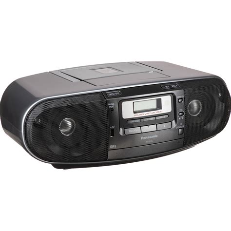 Used Panasonic RX-D55 CD Radio Cassette Recorder RX-D55GC-K B&H