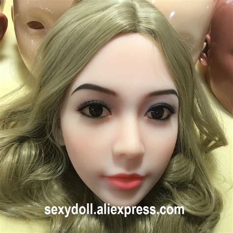 New 56 Tpe Silicone Oral Sex Doll Head Realistic Female Sexy Doll Head For Men Asian Nice Face