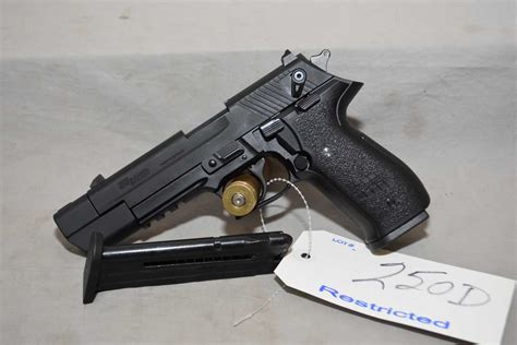 Restricted Sig Sauer Model Mosquito 22 Lr Cal 10 Shot Semi Auto Pistol