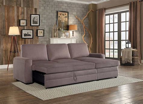 Sectional Sofa Bed Wstorage He211 Fabric Sectional Sofas