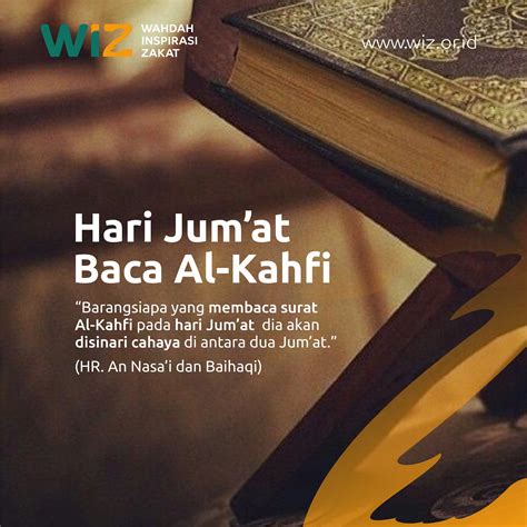 Hari Jum At Baca Al Kahfi Wahdah Inspirasi Zakat