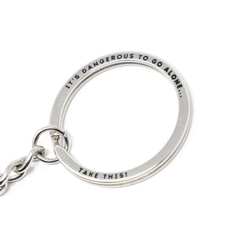 Its Dangerous To Go Alone Keyring Heros Armory