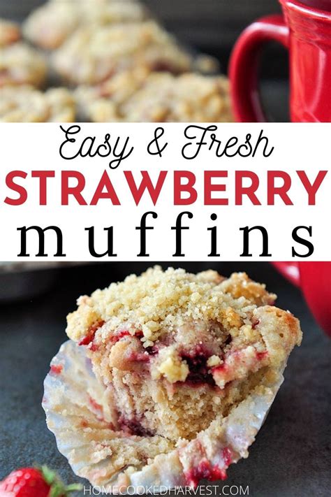 Bakery Style Strawberry Muffins Artofit