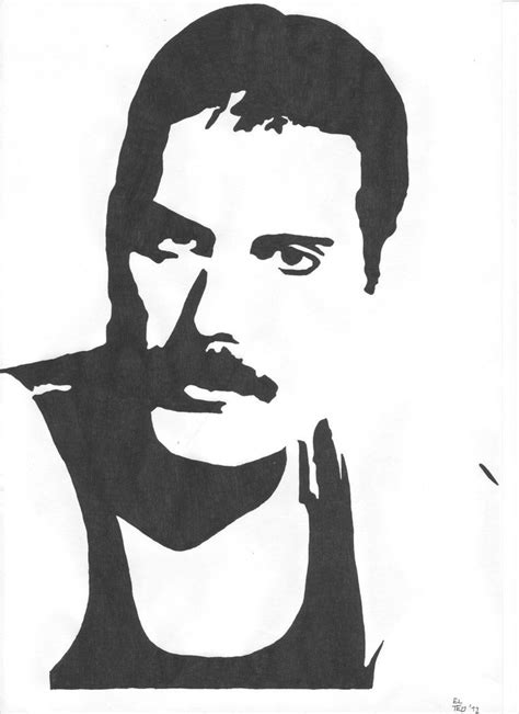 Freddie Mercury By El Teo On Deviantart Silhouette Art Queen Art