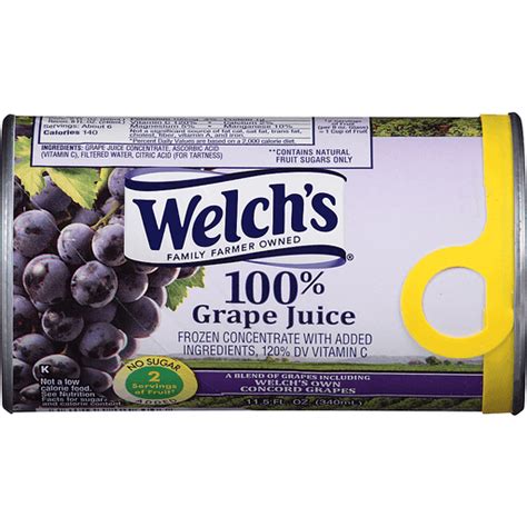 Welchs 100 Purple Grape Juice Concentrate Fruit Drinks And Juices
