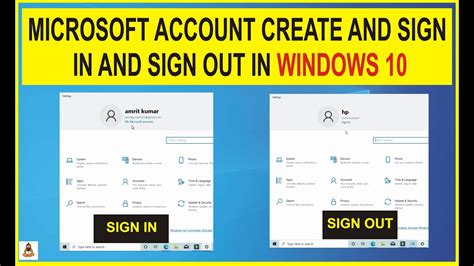 How To Add Or Remove Microsoft Account In Windows 10 How To Sign Out