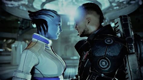 Mass Effect Shepard And Liara Tsoni Romance Tribute Custom Shepard