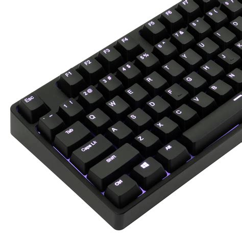 Max Keyboard Nighthawk 104 Key Custom Backlit Mechanical Keyboard Top