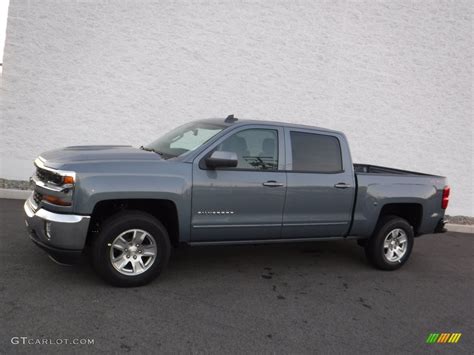 2016 Slate Grey Metallic Chevrolet Silverado 1500 Lt Crew Cab 4x4