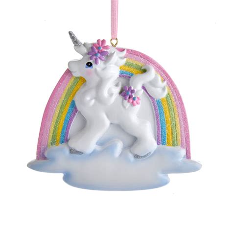Unicorn With Rainbow Ornament Winterwood Gift Christmas Shoppes
