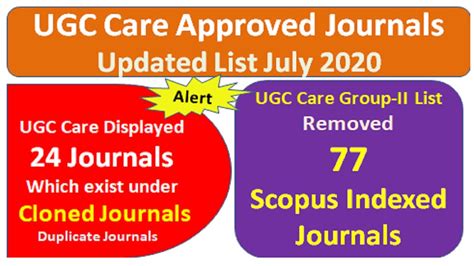 Scopus indexed journals list 2017. UGC Care List Updated on 1 Jul 2020 | UGC Care Removed 77 ...