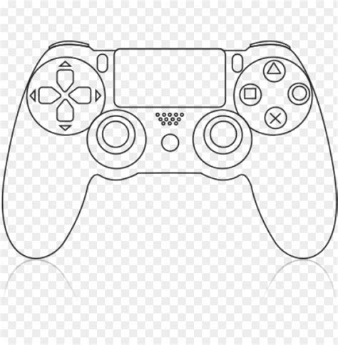 How the ps4 controller works with ps5. Download drawn controller ps1 - ps4 controller drawing ...