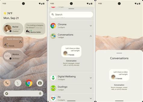 First Look At Android 12 Shows Off Updated Widgets Possible System