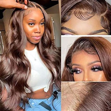 Best Chocolate Brown Lace Front Wigs