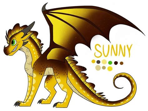 Wof Sunny By Herakidpatrol Wings Of Fire Wings Of Fire Dragons