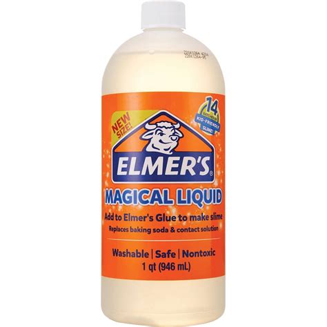Elmers Magical Liquid Slime Activator Solution 1 Each Clear