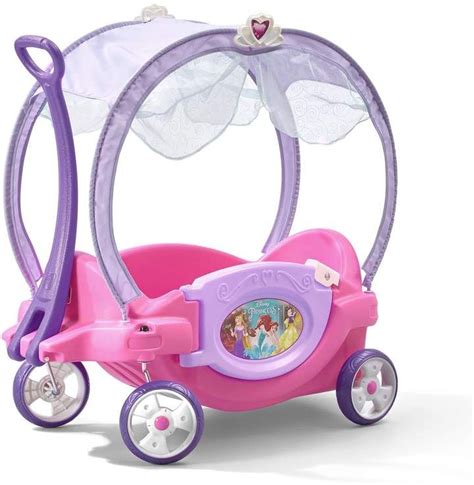 This product uses lightweight 100 percent polyester and includes pictures of the famous. Disney Princess Chariot Wagon by Step2 | Canopy bedroom ...
