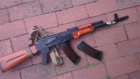 My Ak 74 From Ics With Rs Plum Mags Rairsoft