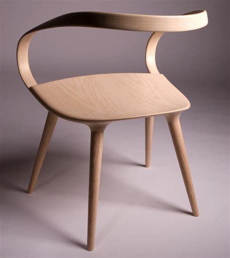 #chair design #chair #product design #japanese design #shiro kuramata #kuramata. This Insane Bent Plywood Chair is Inspired by Modern ...
