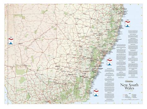 Large Detailed Map Of Nsw