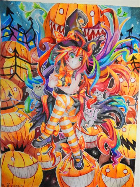Anime Witch By Angelina099 On Deviantart