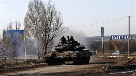 Ukraine Crisis Fierce Fighting After Minsk Peace Deal Bbc News