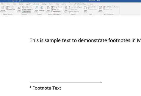 How To Insert Footnotes In Word 2010