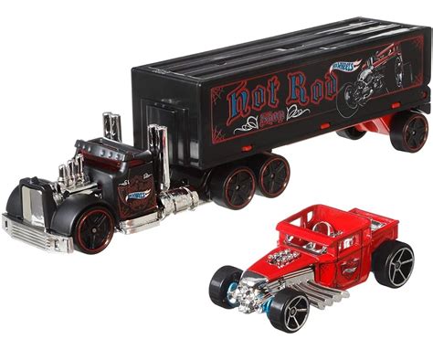 Trailer Super Rigs Road Roller Hot Wheels Escala 164 Envío Gratis