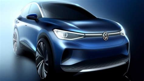 Volkswagen Teases Id4 Electric Crossover Ahead Of Debut Ht Auto