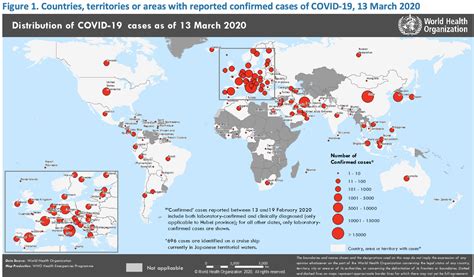 A World Health Organisation Who Map Showing The Coronavirus Cases