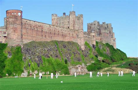 The Castles Towers And Fortified Buildings Of Cumbria Bamburgh Castle