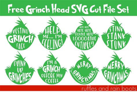 Fields Of Heather: Where To Find Free Grinch SVGS