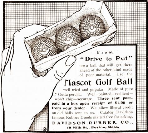 Fore! The history of golf balls - Click Americana
