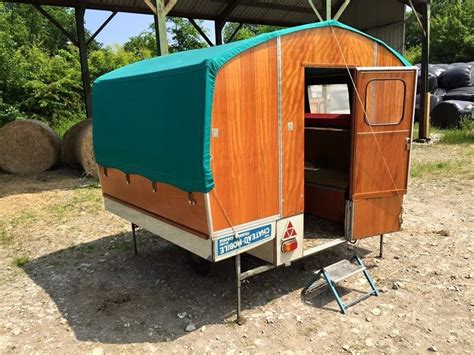 Very Rare Retro Vintage 1960s Chateau Mobile Folding Caravan Superb