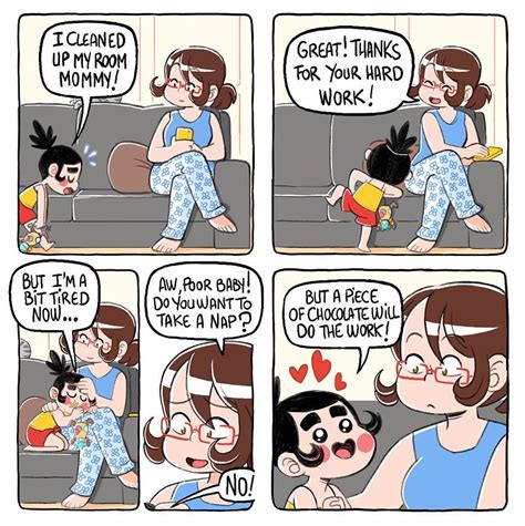 Hilariously Honest Comics That Capture My Parenting Experience Comics Funny Comics