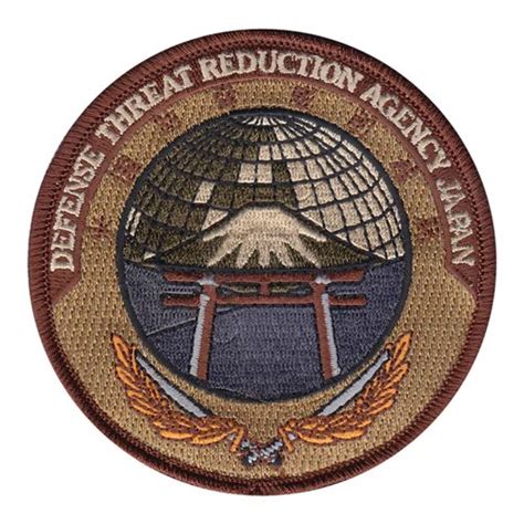 Dtra Japan Brown Patch Defense Threat Reduction Agency Patches