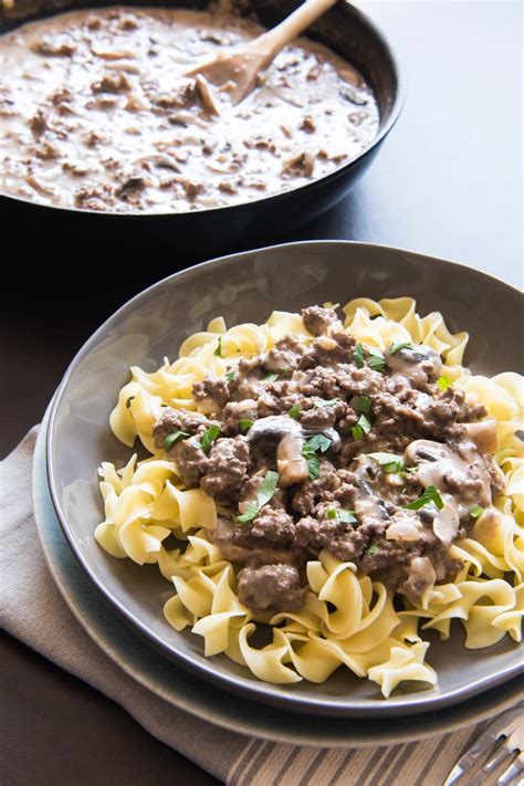 8oz ground beef a sandwich. Best Ground Beef Stroganoff Recipe - House of Nash Eats