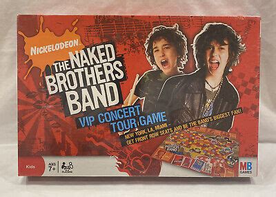 Nickelodeon The Naked Brothers Band Vip Concert Tour Game Sealed