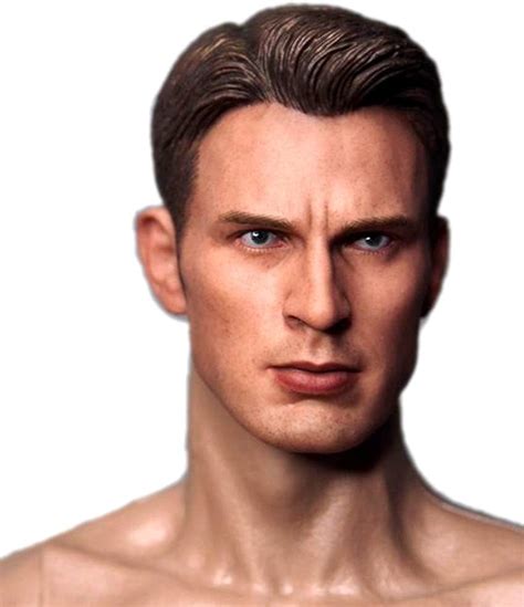 Action Figures A Doll Head For 12 Inch Action Figure Hs044 Handsome Men Tough Guy Hiplay 16