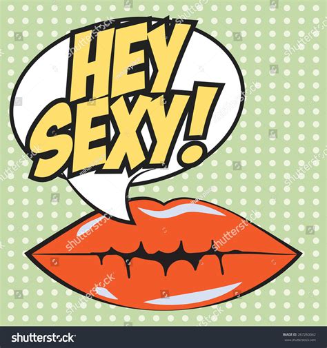 Hey Sexy Background Illustration Vector Format Stock Vector Royalty Free 267260042 Shutterstock